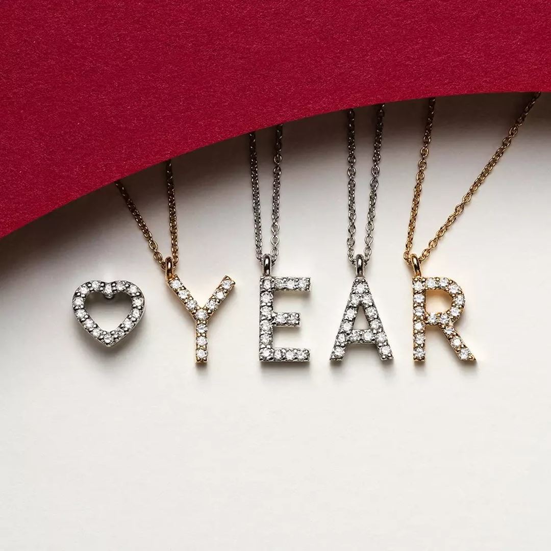 Kalp Pırlanta Taşlı Beyaz Altın Tek Küpe