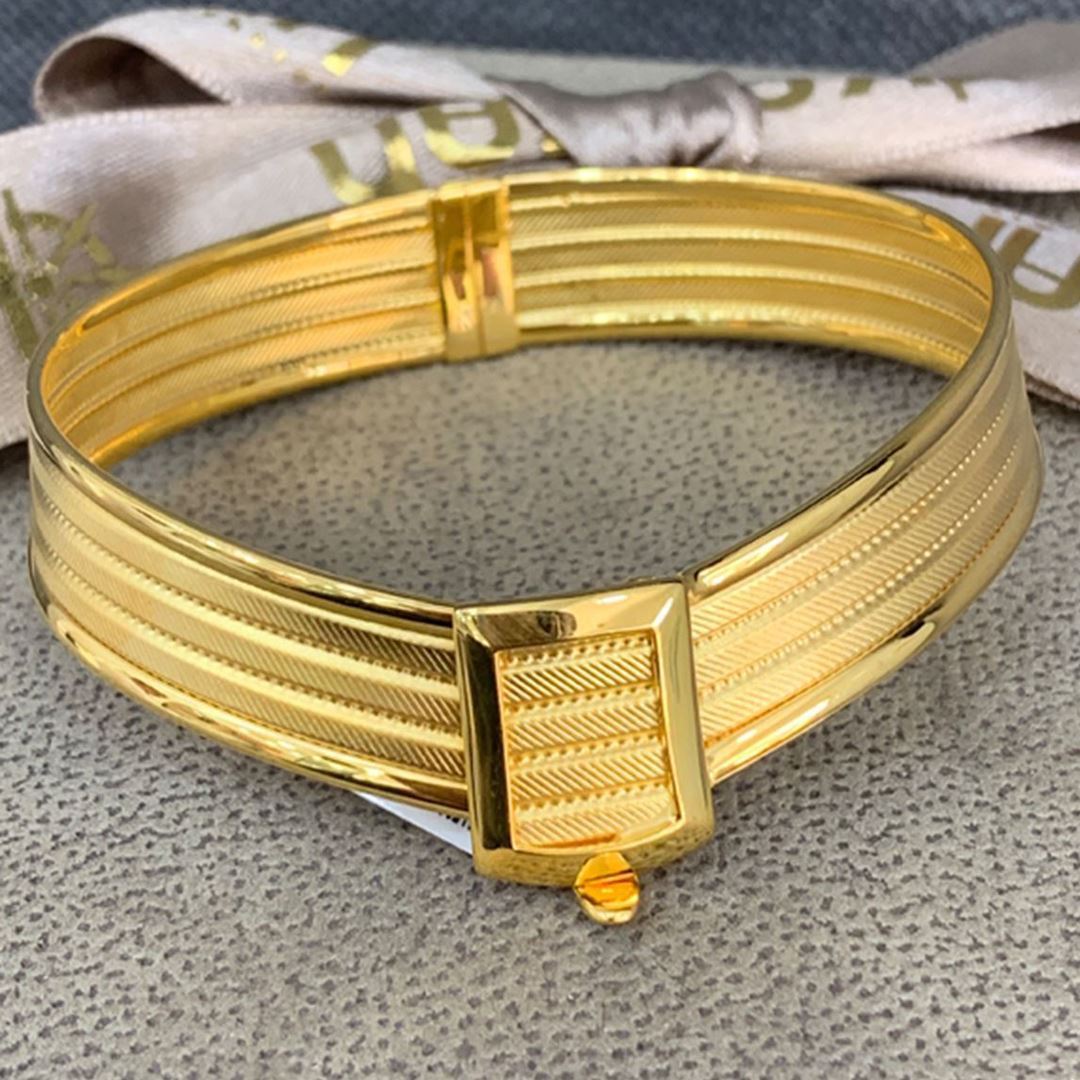 Hasır Görünümlü Kelepçe Bilezik BLZ011