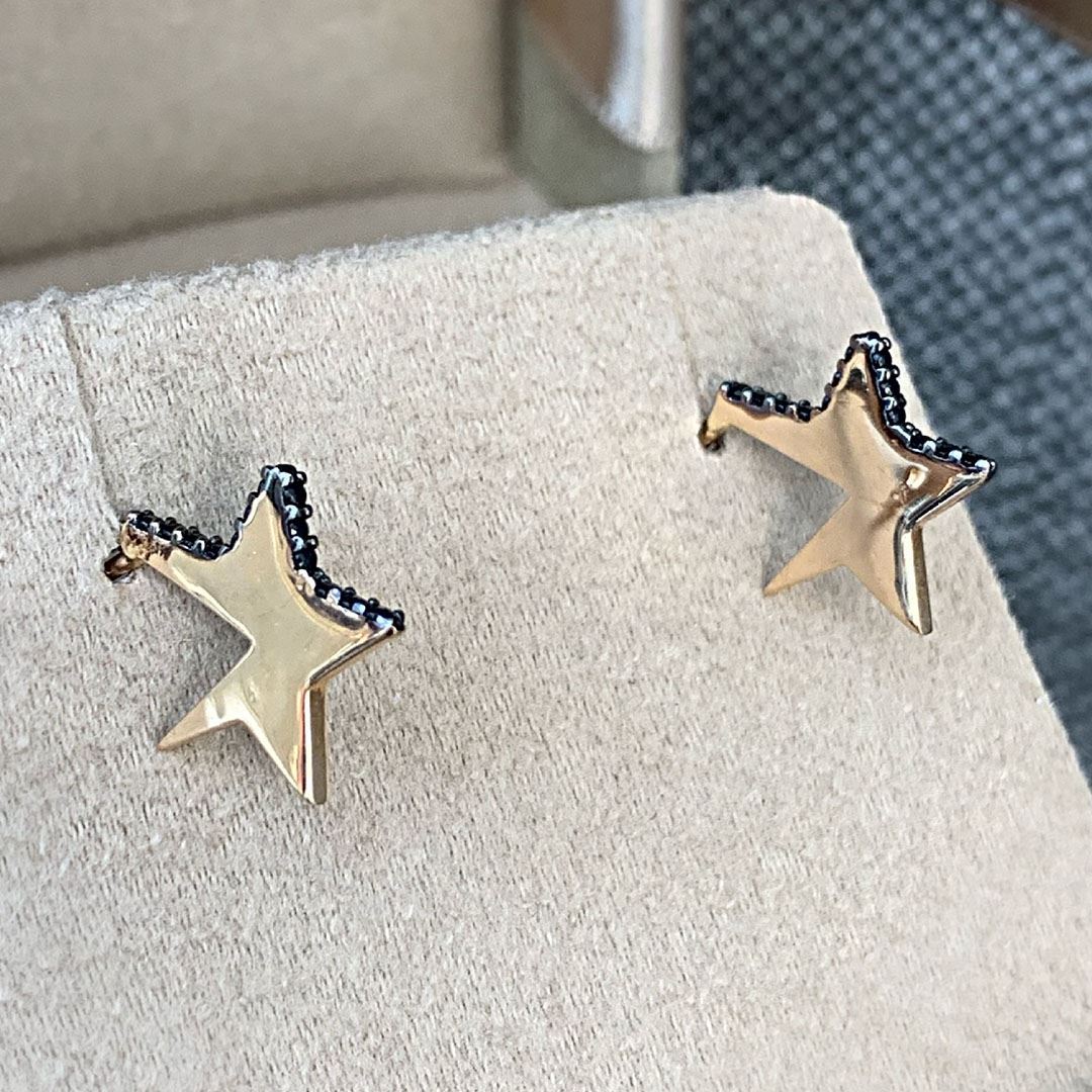 Vidalı Yıldız Küpe KP0004