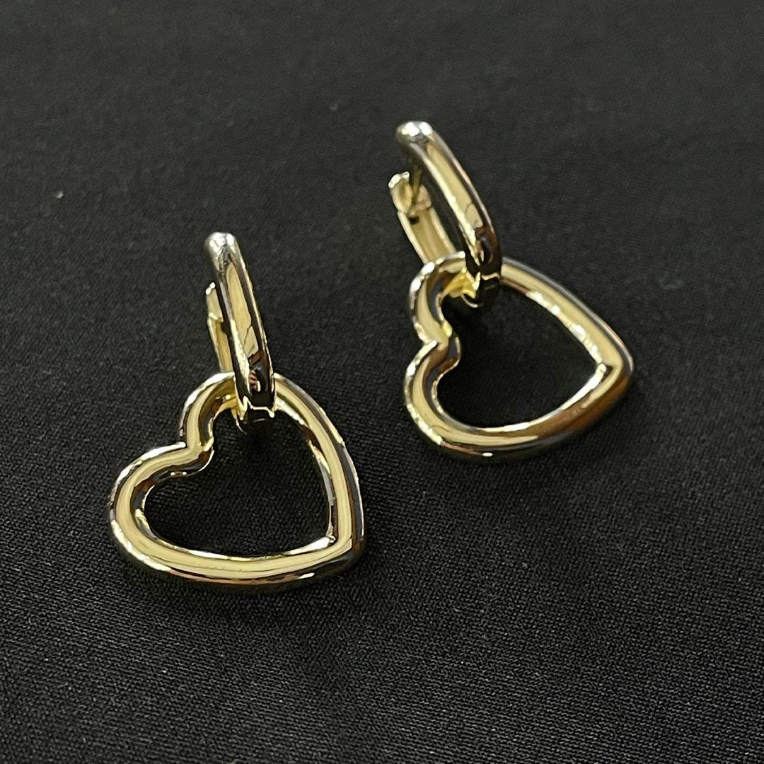 Özel Tasarım Kalp Küpe KP0089