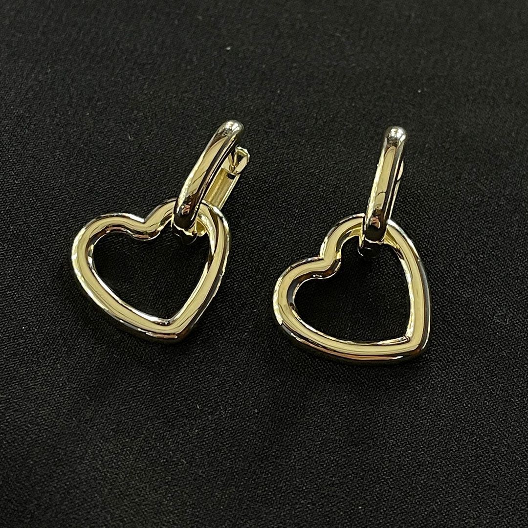 Özel Tasarım Kalp Küpe KP0089