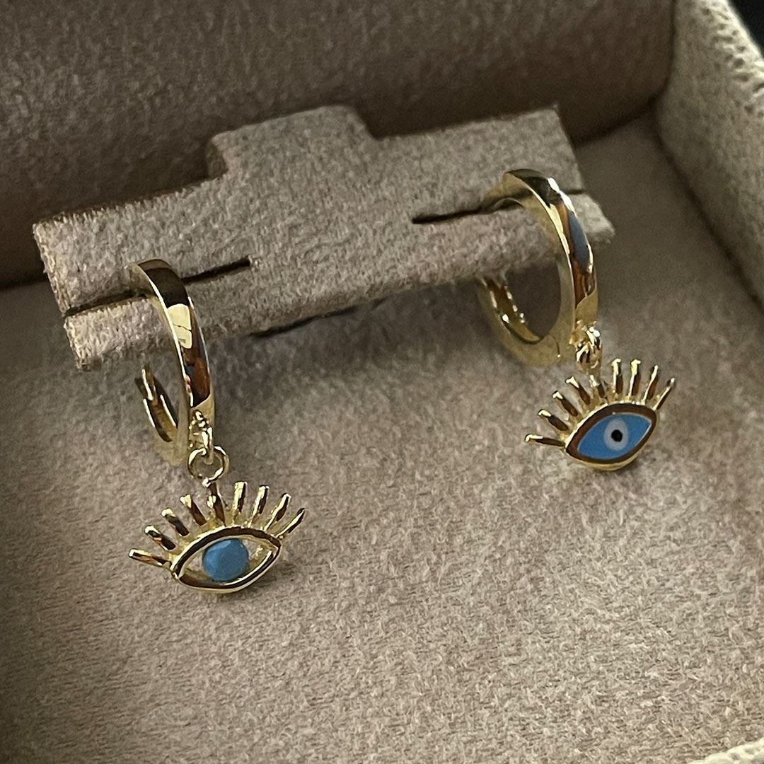 Özel Tasarım Göz Küpe KP0094