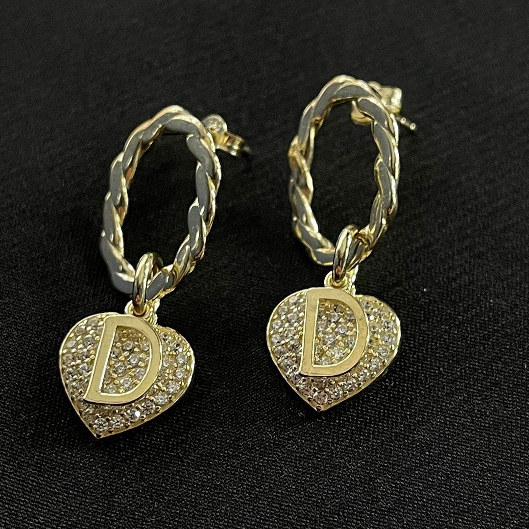 Özel Tasarım Harf Küpe KP0096