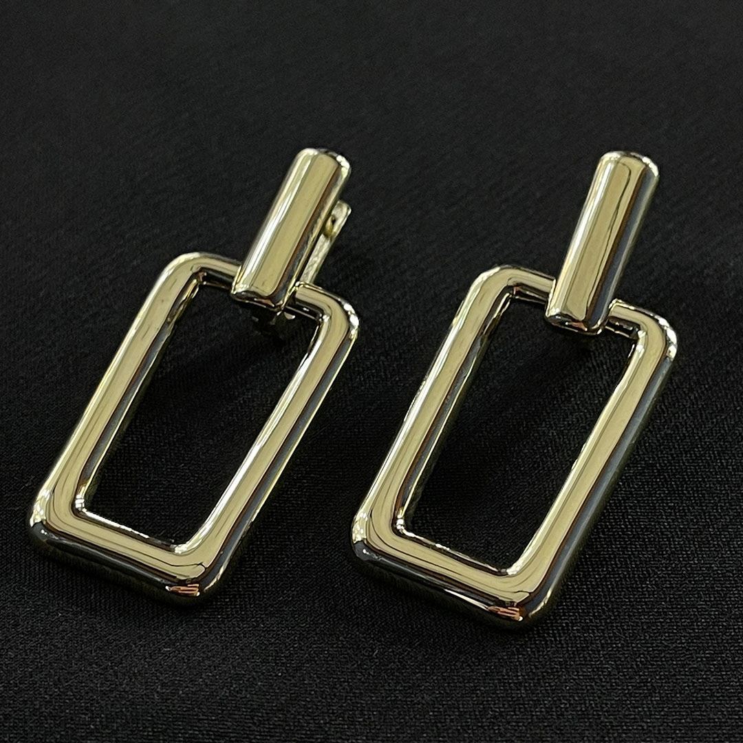 Özel Tasarım Dikdörtgen Küpe KP0104