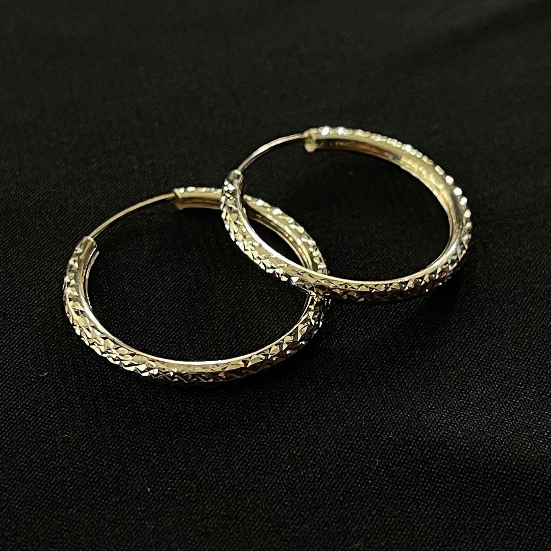 Desenli Halka Küpe KP0110