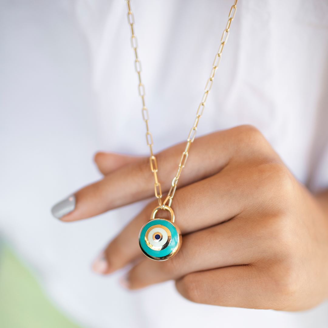 Cetaş Kilit Göz Dilek Kolye YD0028