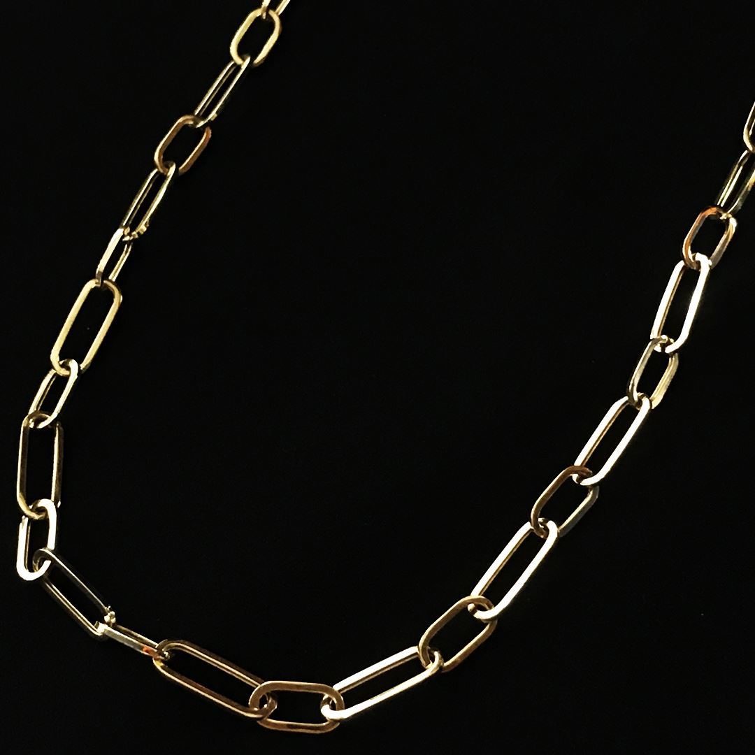 8 Ayar Ataç Zincir Kolye 8A0029