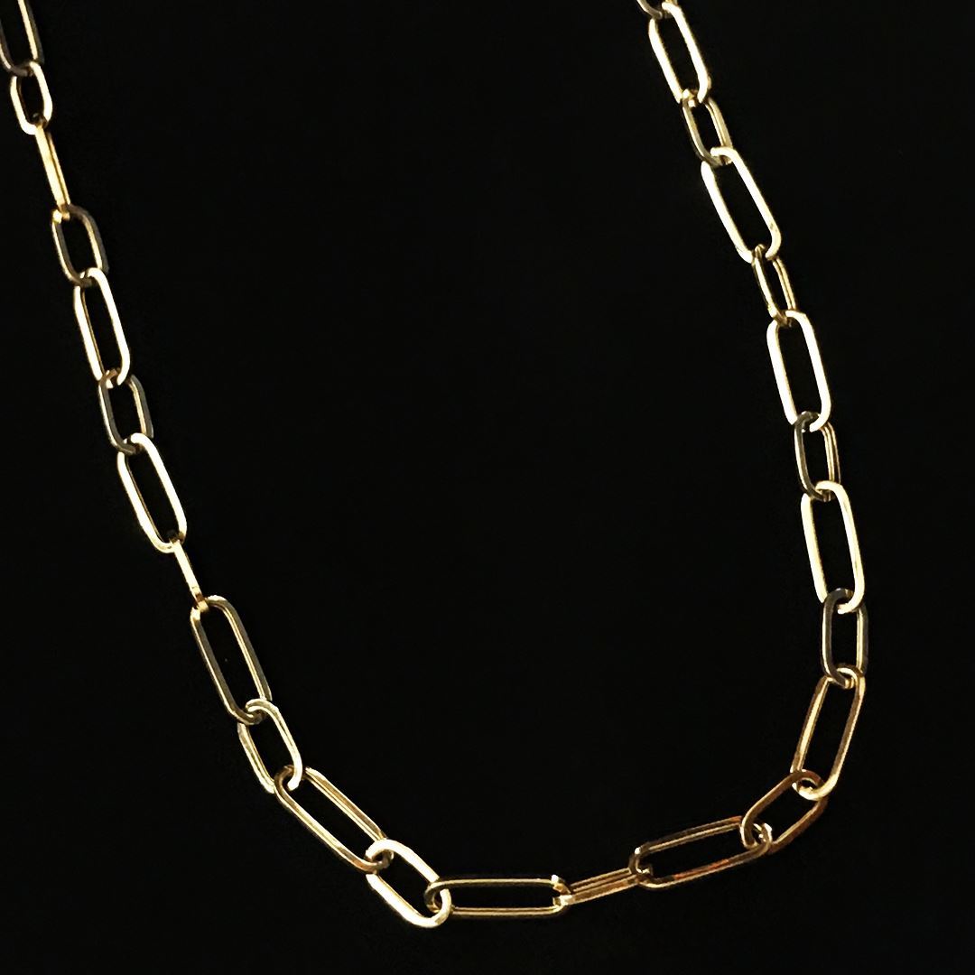 8 Ayar Ataç Zincir Kolye 8A0029