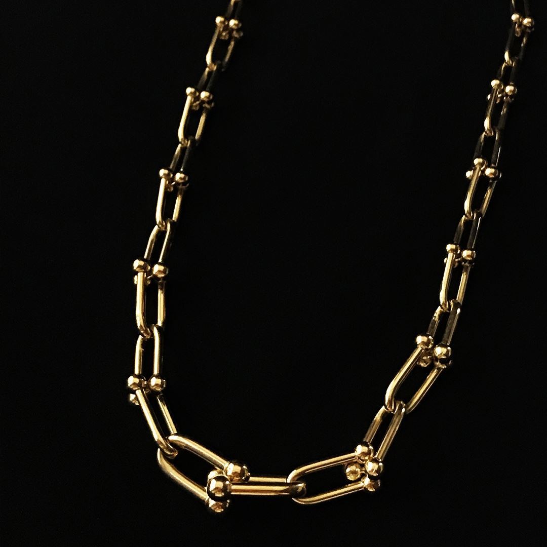 8 Ayar Toplu Zincir Kolye 8A0032