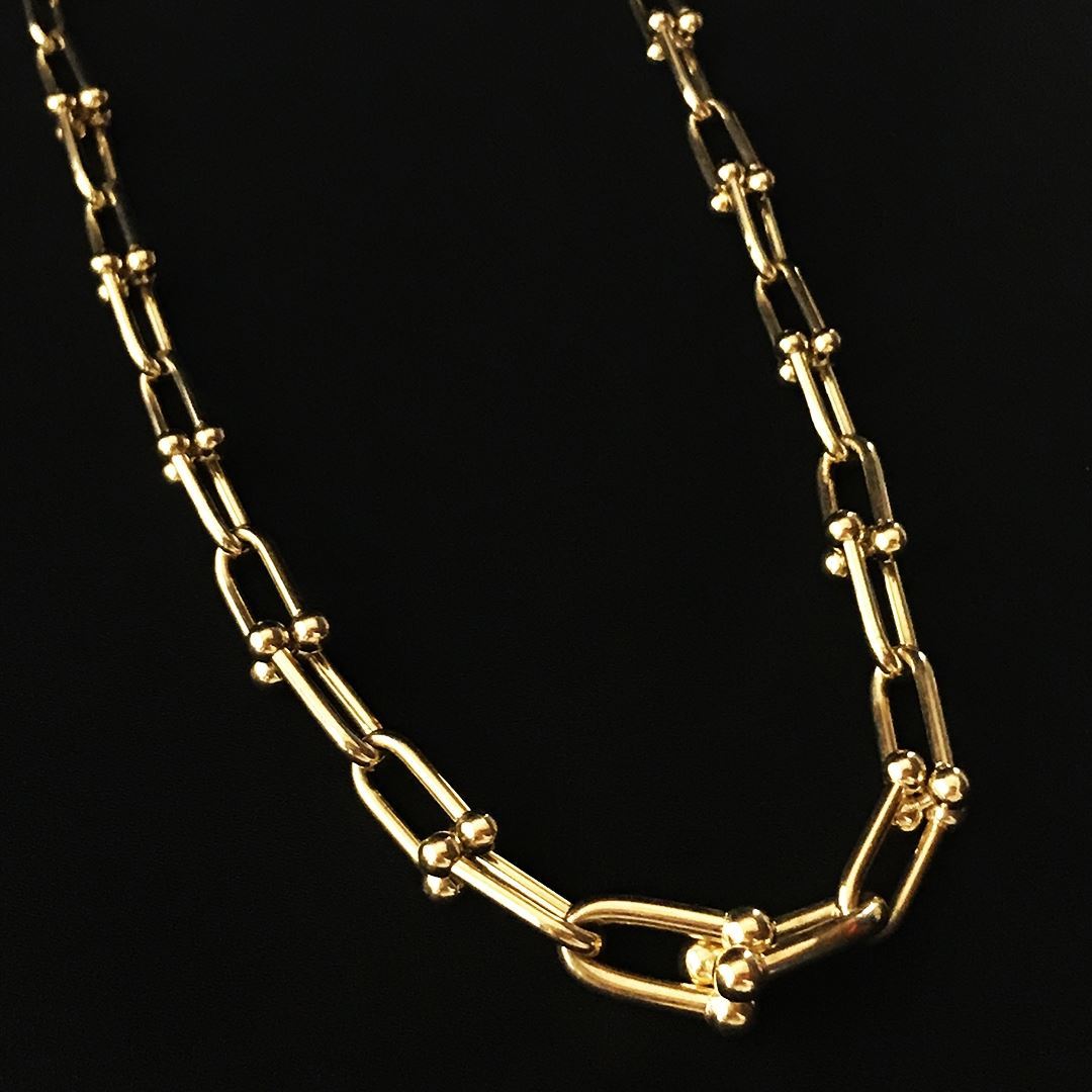 8 Ayar Toplu Zincir Kolye 8A0032