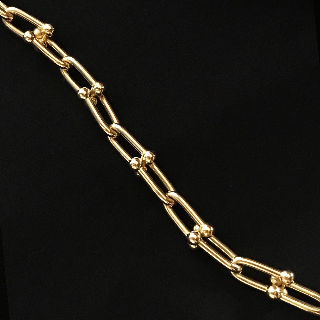 8 Ayar Toplu Zincir Bileklik 8A0036