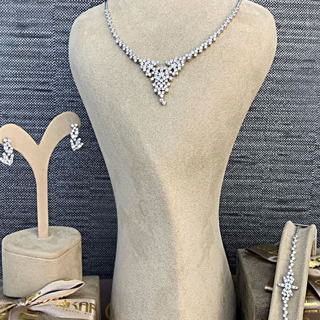 Pırlanta Montörlü Altın Düğün Takı Seti SET0002