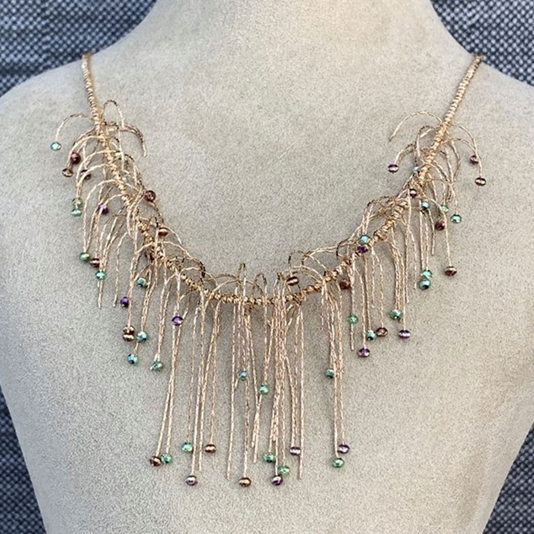 Saçaklı Altın Takı Seti Y00226