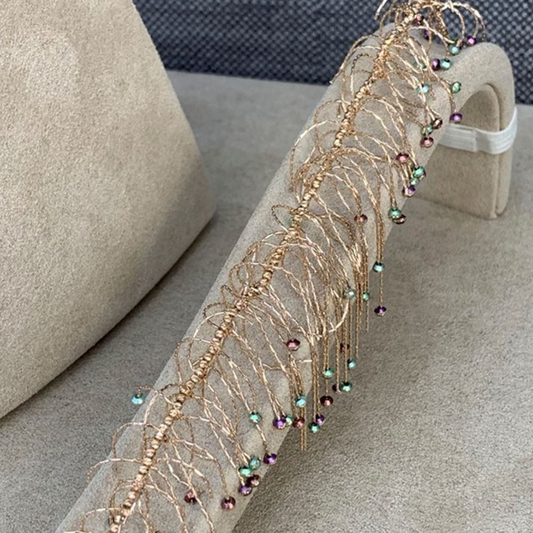 Saçaklı Altın Takı Seti Y00226