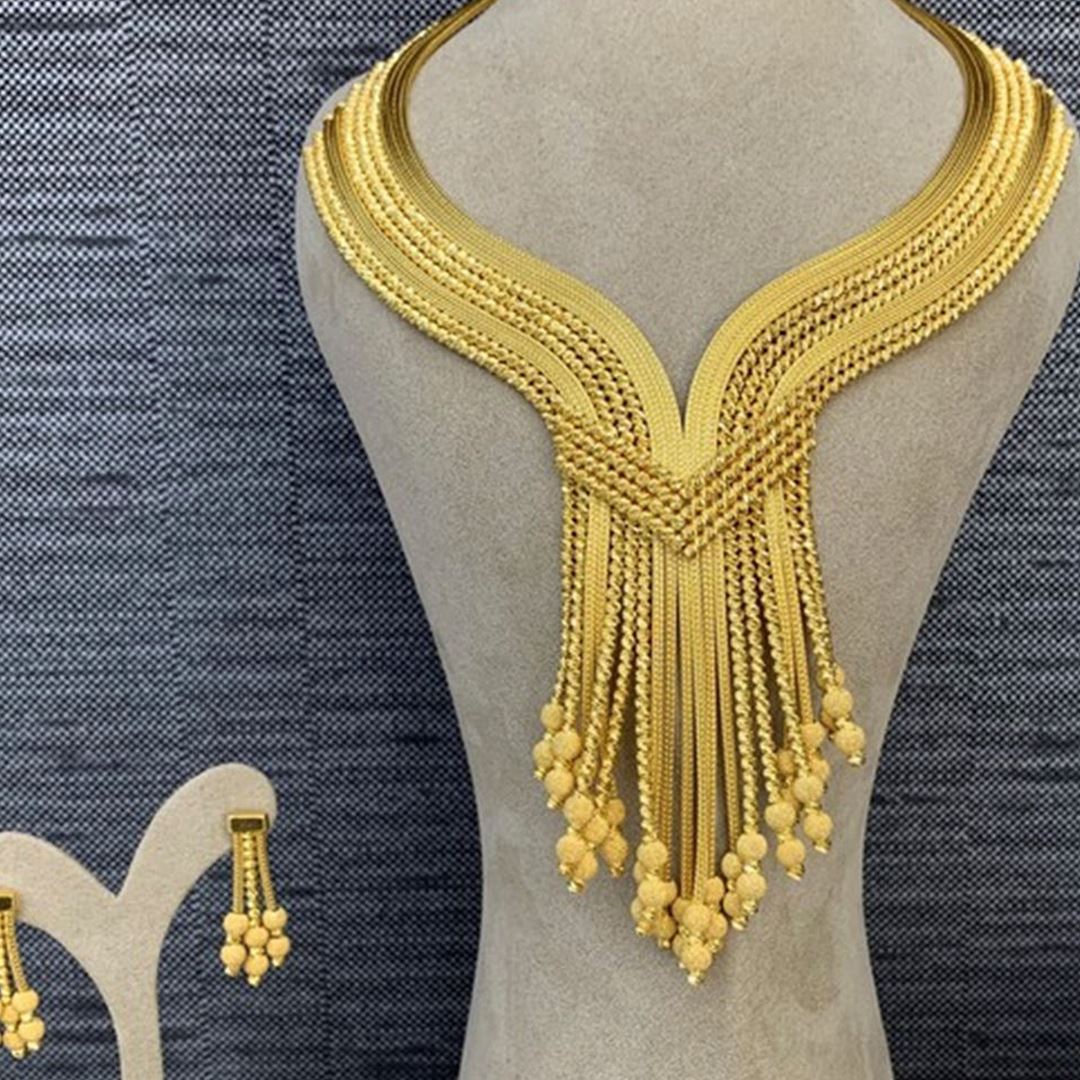 İthal Düğün Altın Takı Seti Y00230