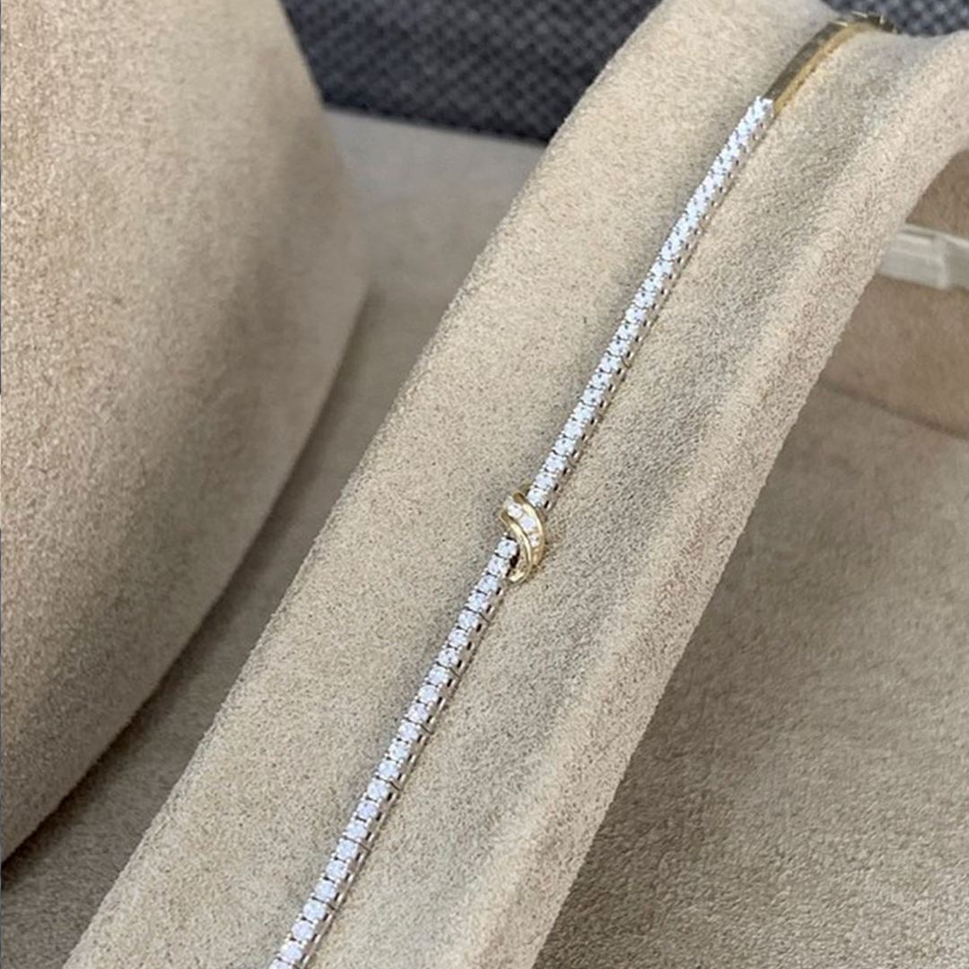 Tek Sıra Su Yolu Altın Takı Set Y00233