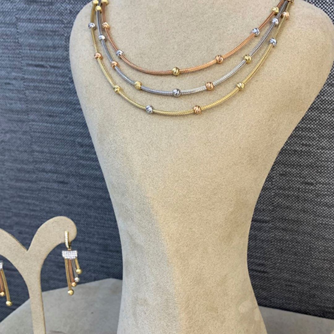 Dorika Toplu Altın Takı Seti  Y00370