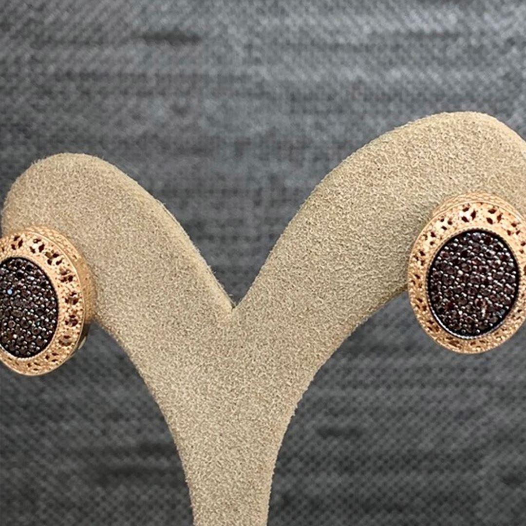 İthal Rose Altın Takı Seti Y00488