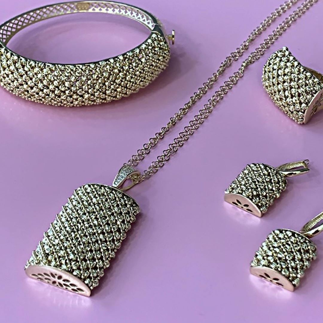 Dorika Altın Takı Seti Y00859