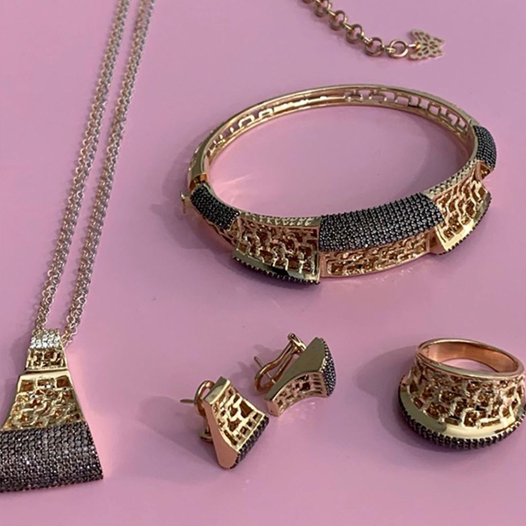 İthal Altın Takı Seti Y00878