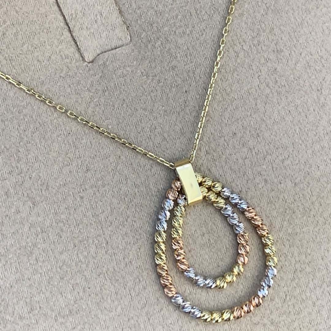 Dorika Altın Kolye KL0145