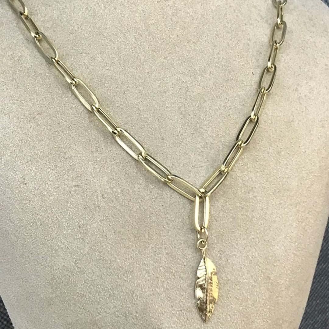 Yaprak Zincir Kolye KL0200