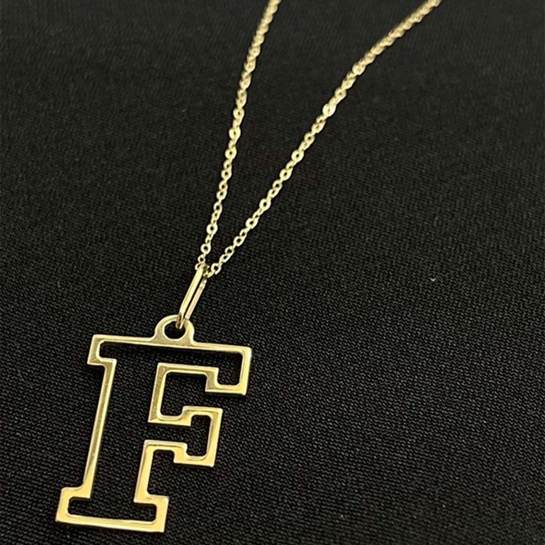 Özel Kesim Harf Kolye KL0211