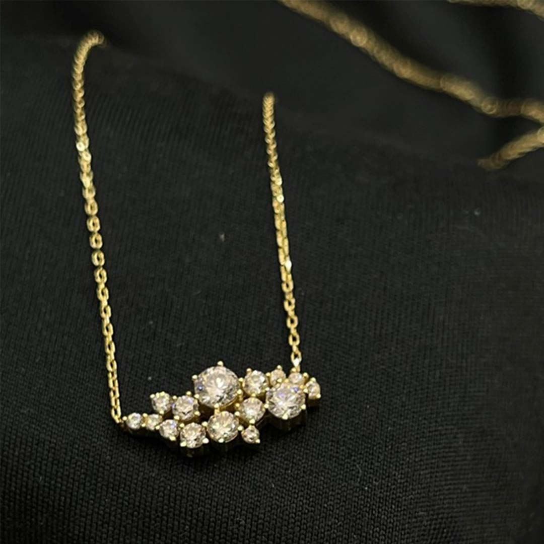 Minimal Taşlı Kolye KL0213