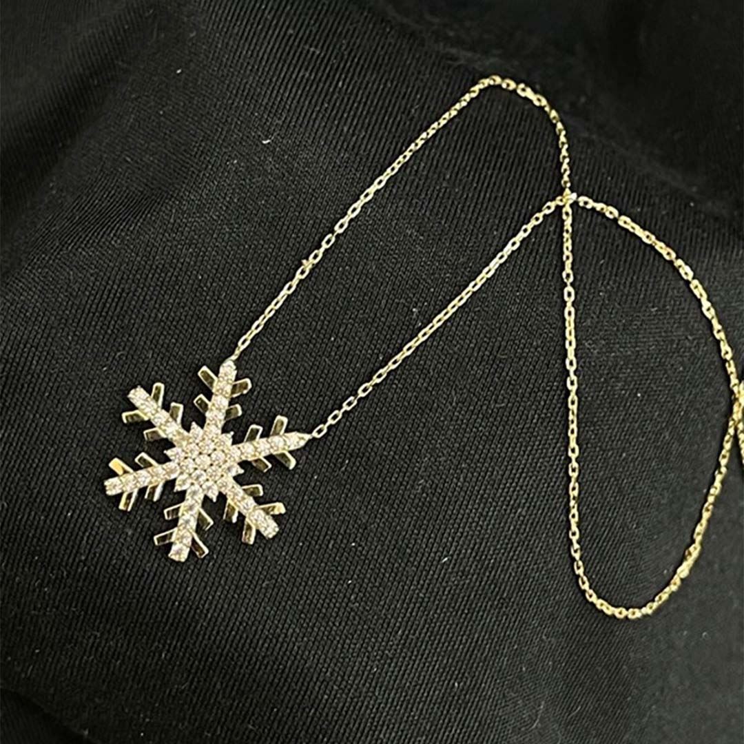 Kar Tanesi Kolye KL0215