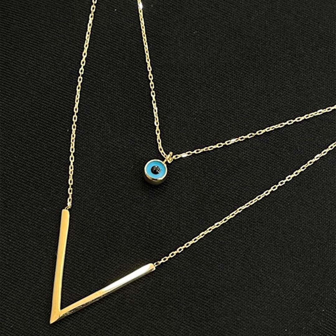 Tasarım Göz Kolye KL0220