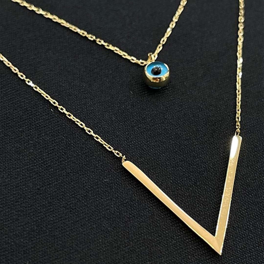 Tasarım Göz Kolye KL0220