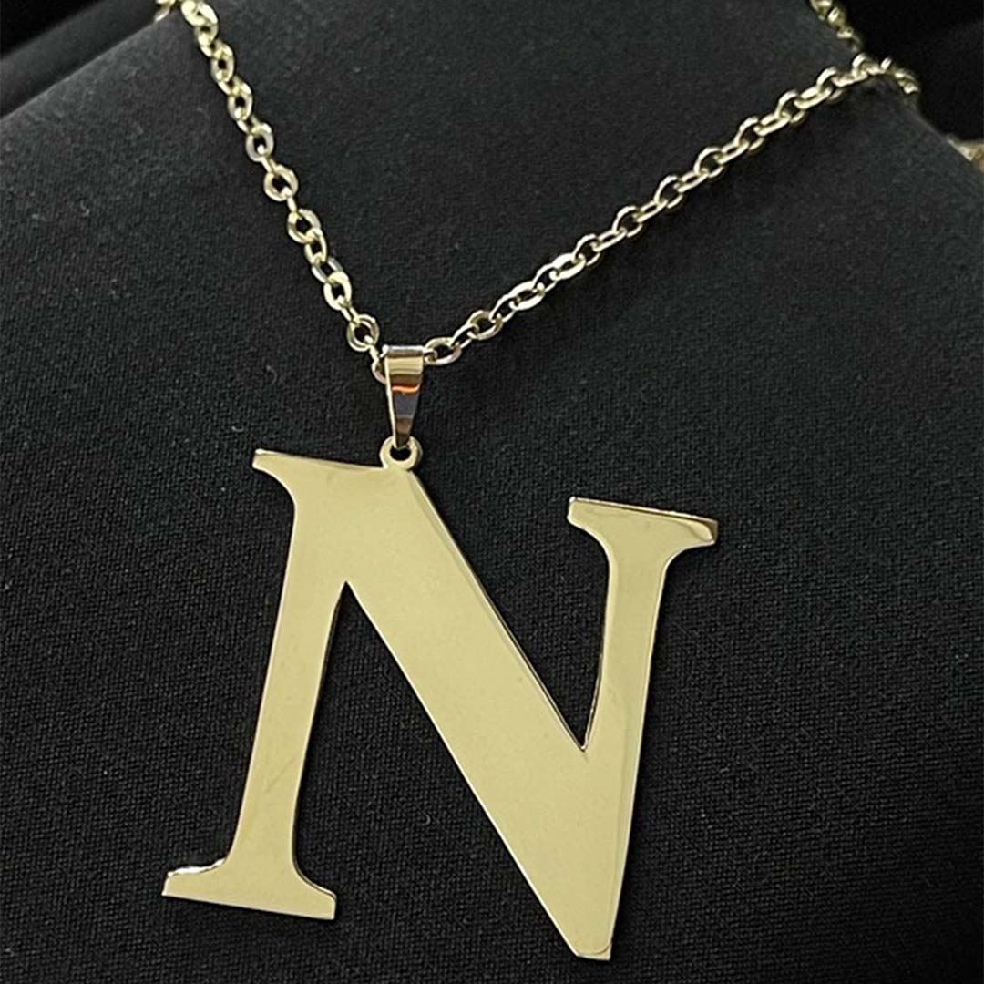 Özel Tasarım Harf Kolye KL0223