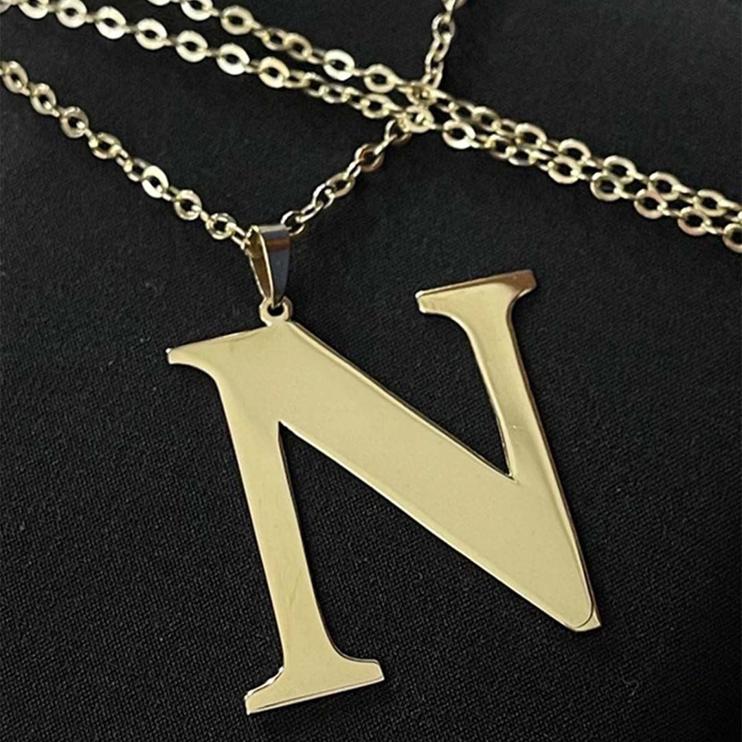 Özel Tasarım Harf Kolye KL0223