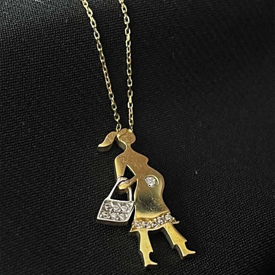 Anne Çocuk Kolye KL0230