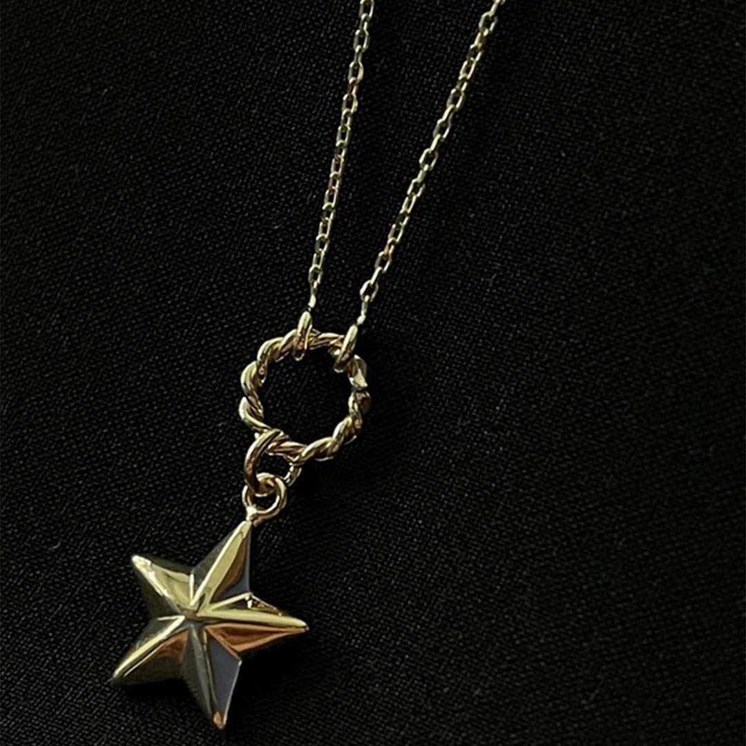 Halkalı Yıldız Kolye KL0234