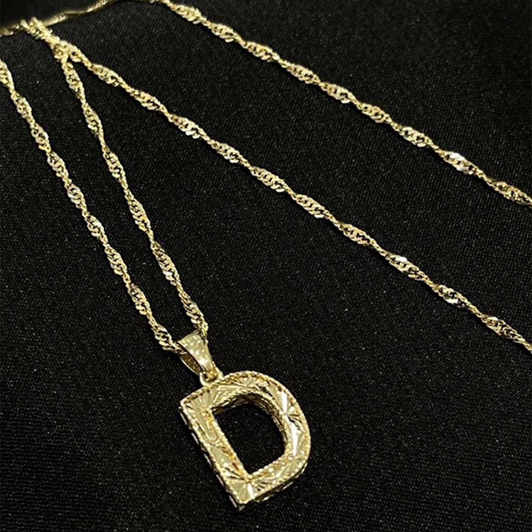 Tasarım Harf Kolye KL0246