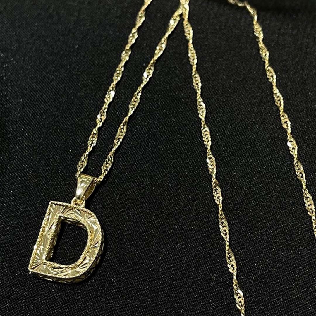 Tasarım Harf Kolye KL0246