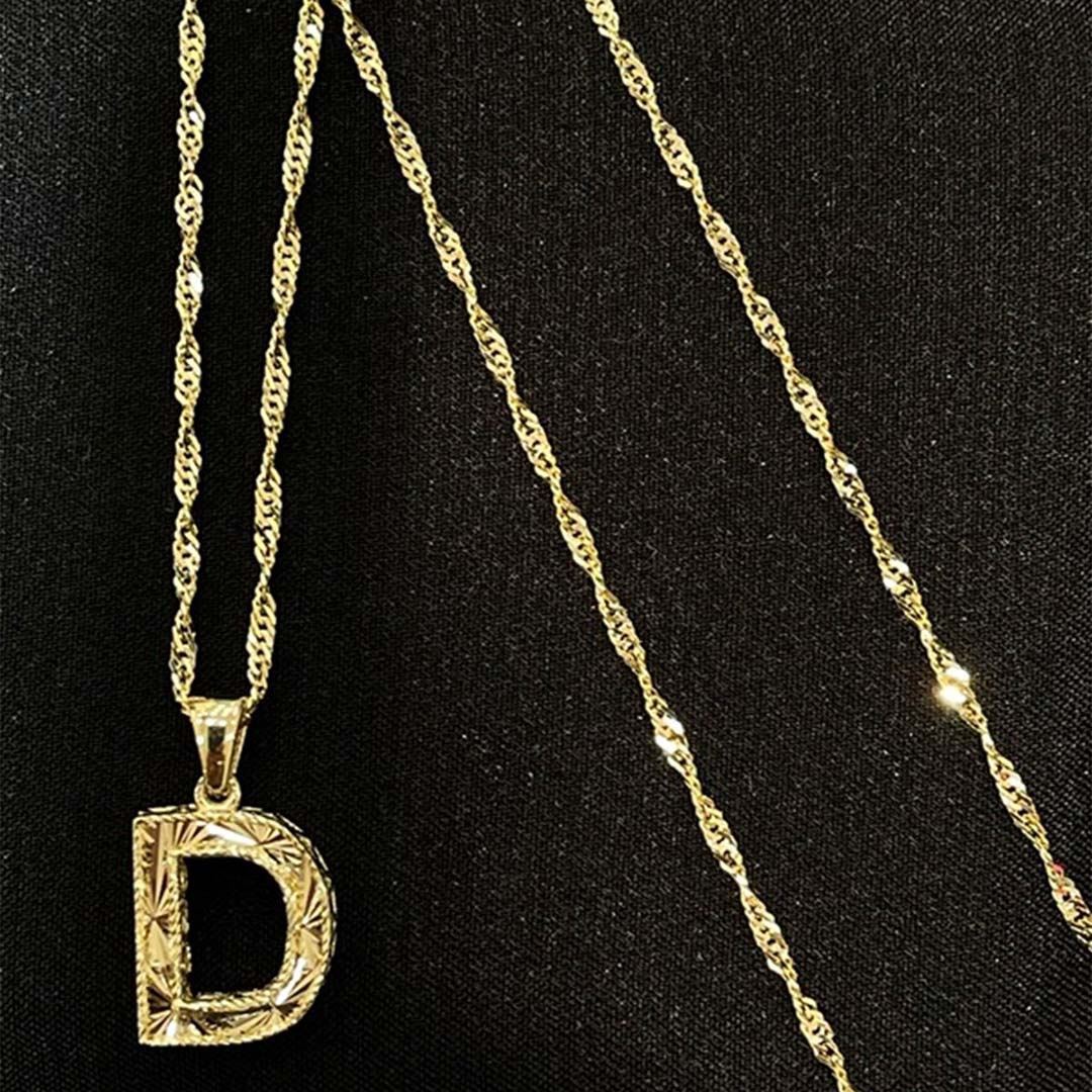 Tasarım Harf Kolye KL0246