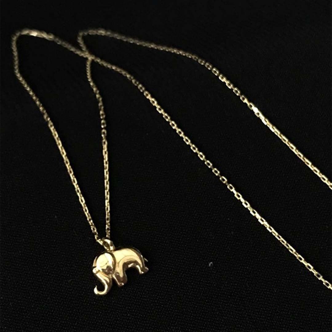 Fil Figürlü Kolye KL0258