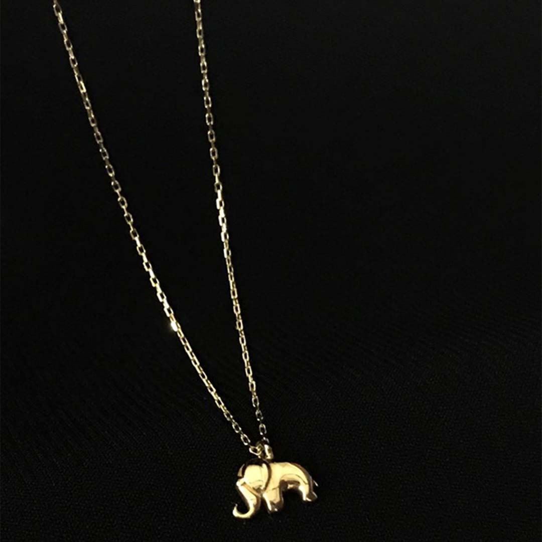 Fil Figürlü Kolye KL0258