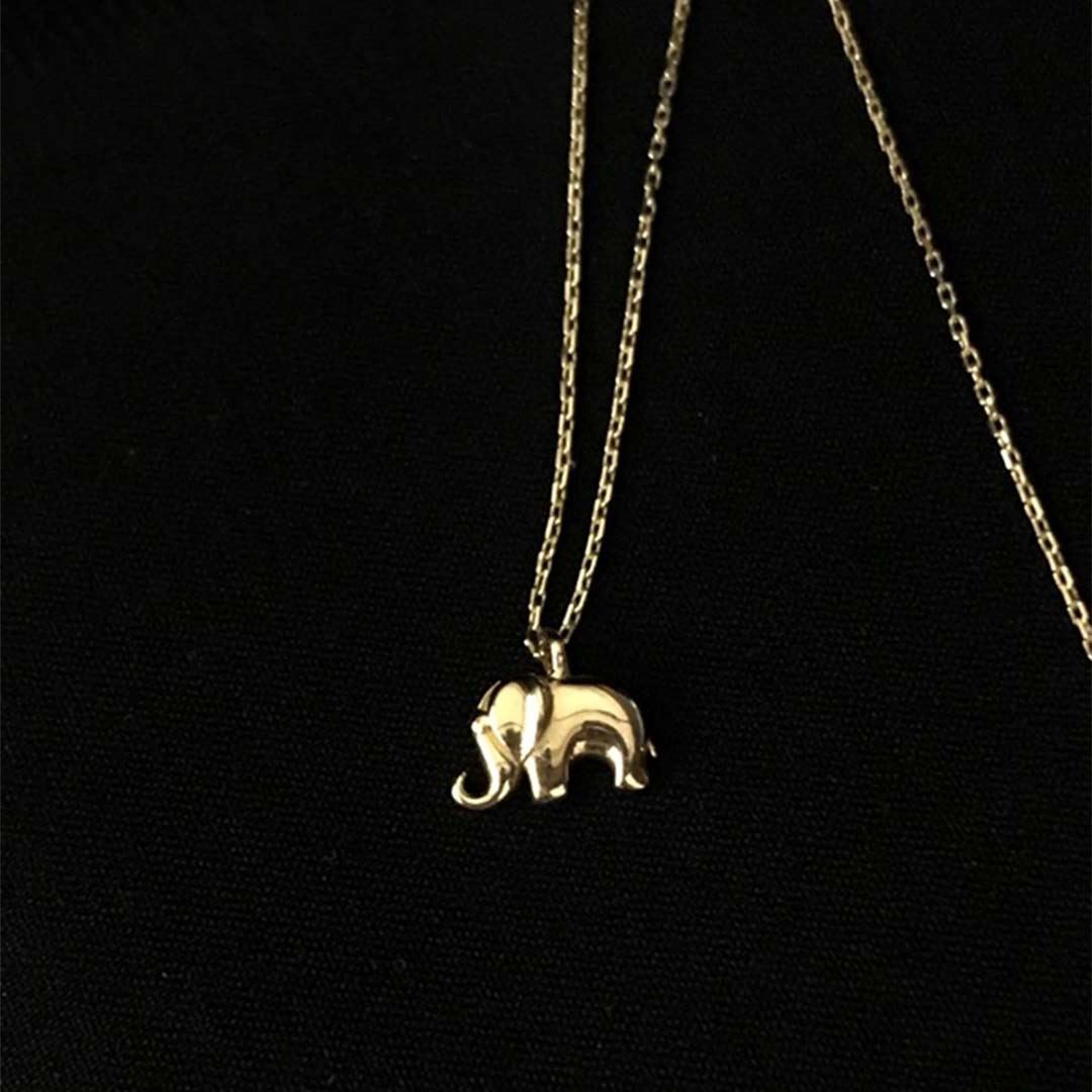 Fil Figürlü Kolye KL0258