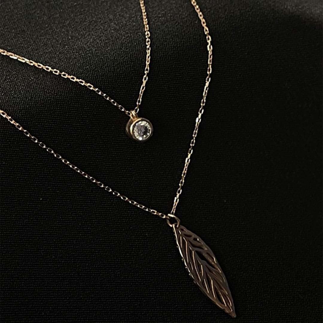 Çift Uçlu Kolye KL0262