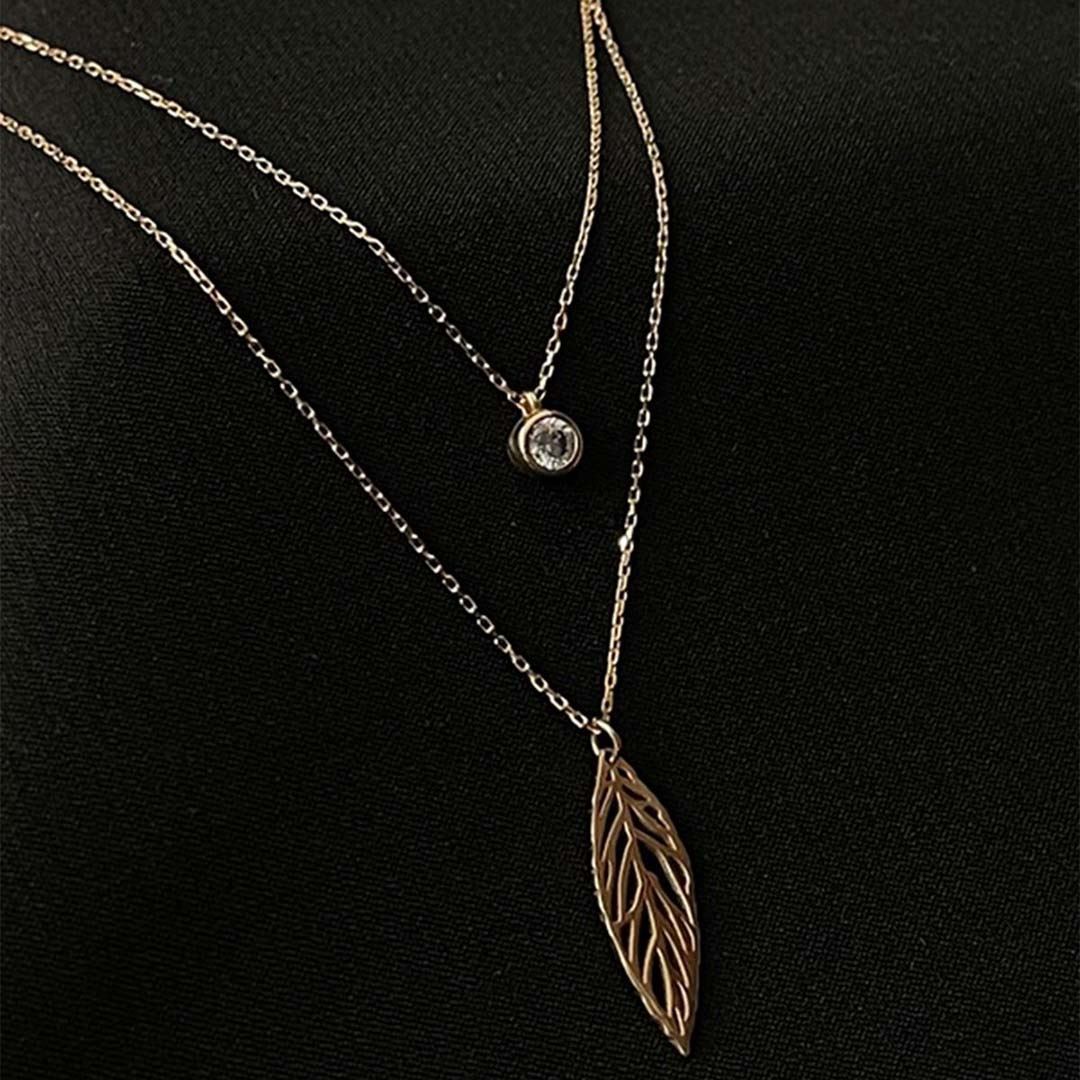 Çift Uçlu Kolye KL0262