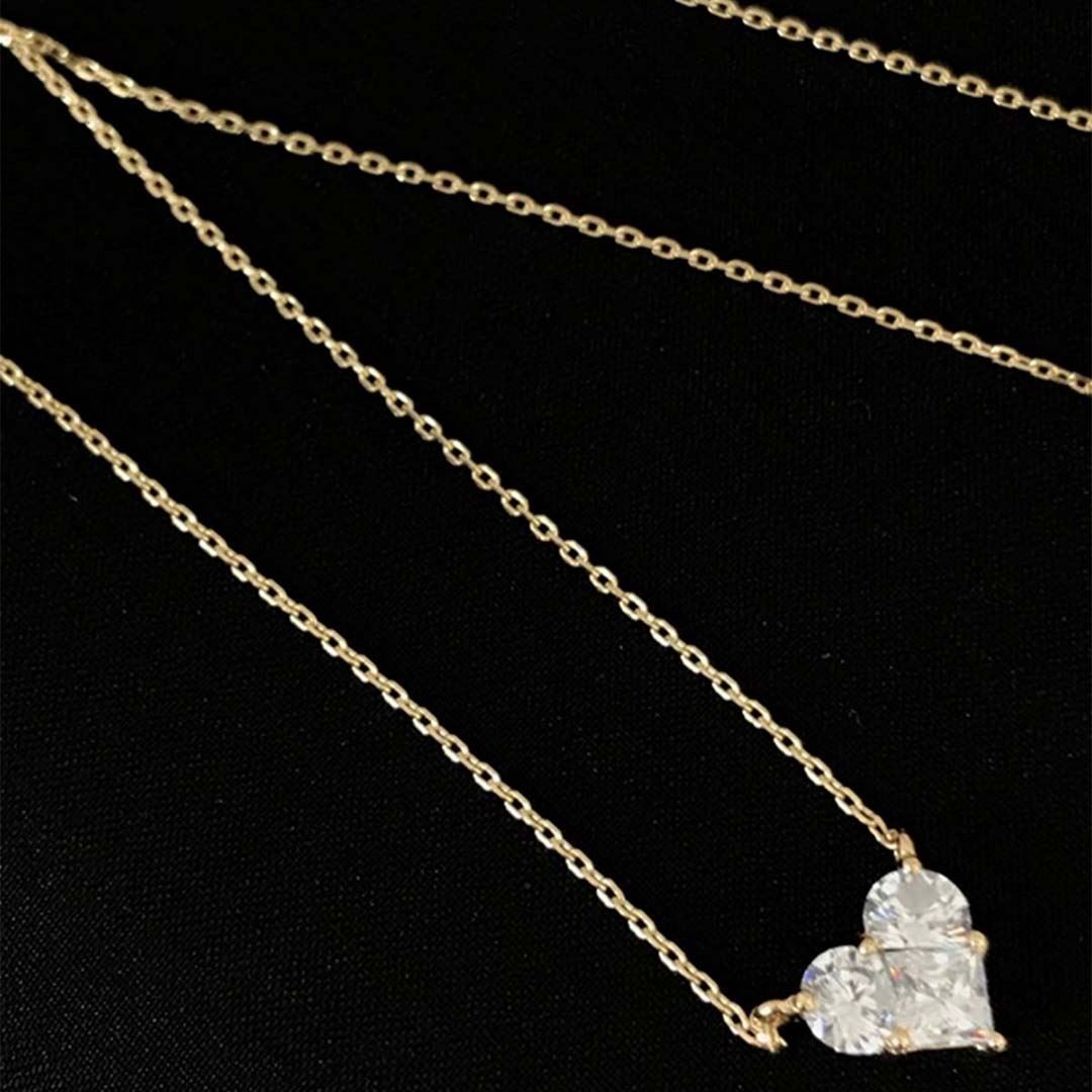 Italyan Kalp Kolye KL0267