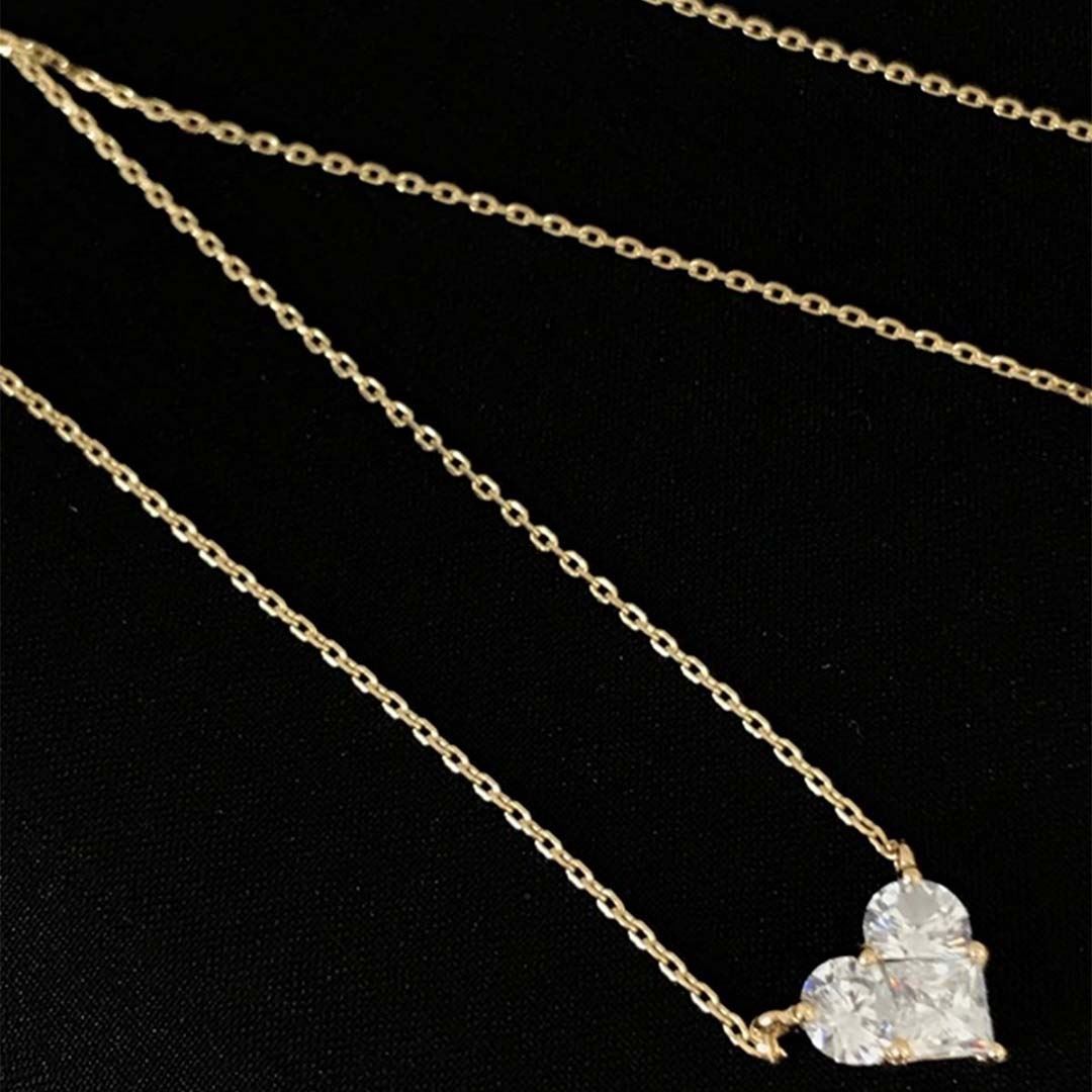 Italyan Kalp Kolye KL0267