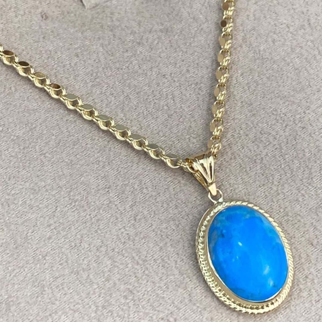 Renkli Taşlı Kolye Y00084