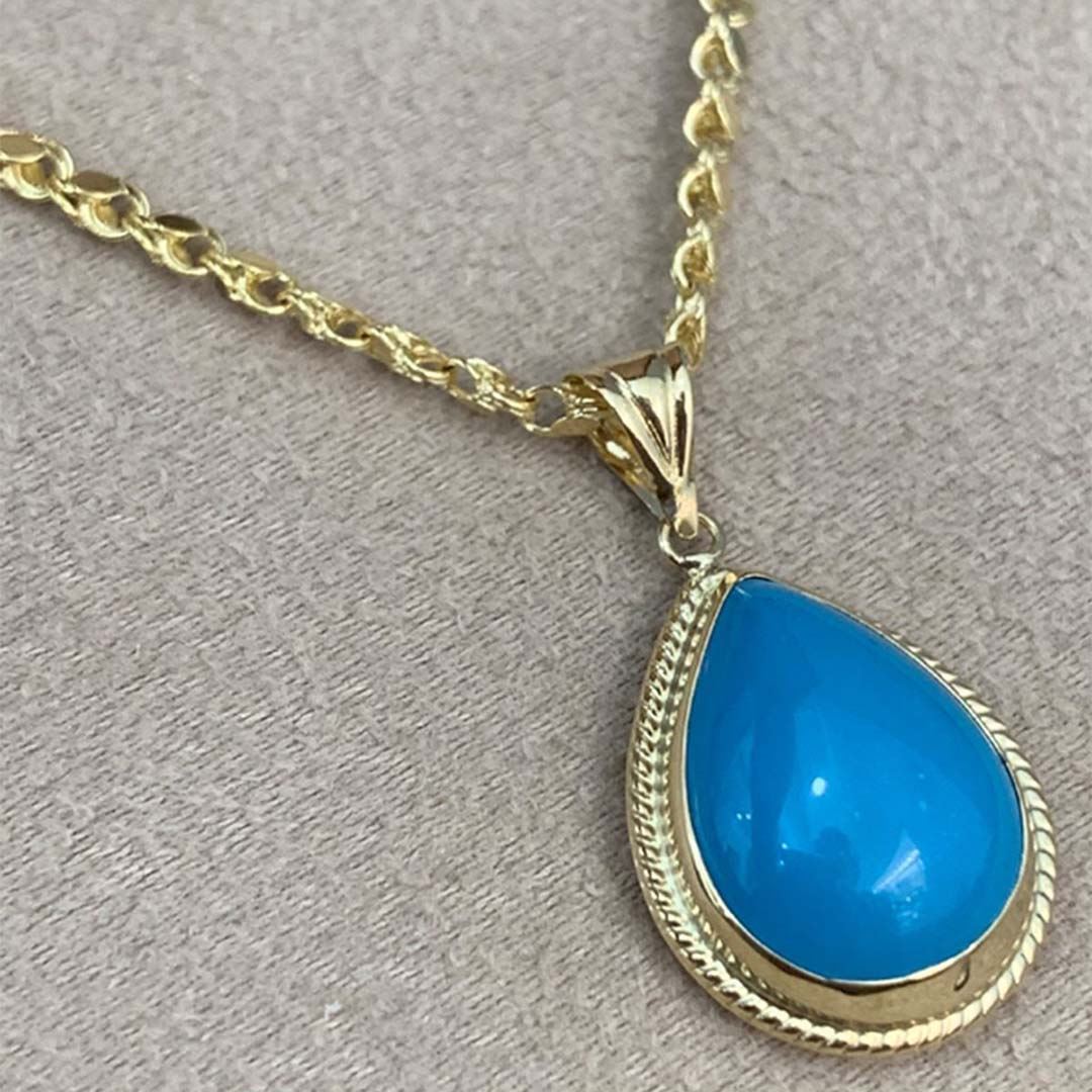 Renkli Taşlı Kolye Y00088