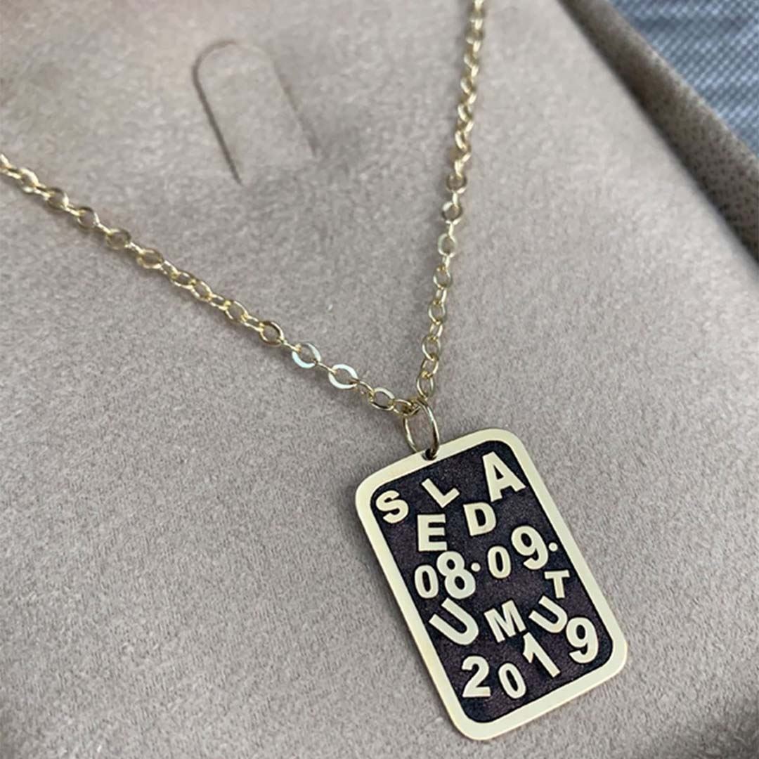 Özel Yapım İsimli Kolye Y00099