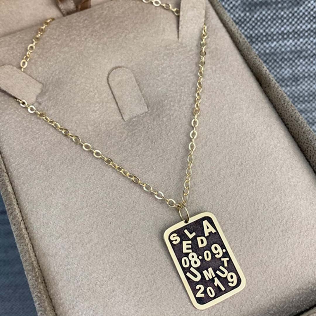 Özel Yapım İsimli Kolye Y00099