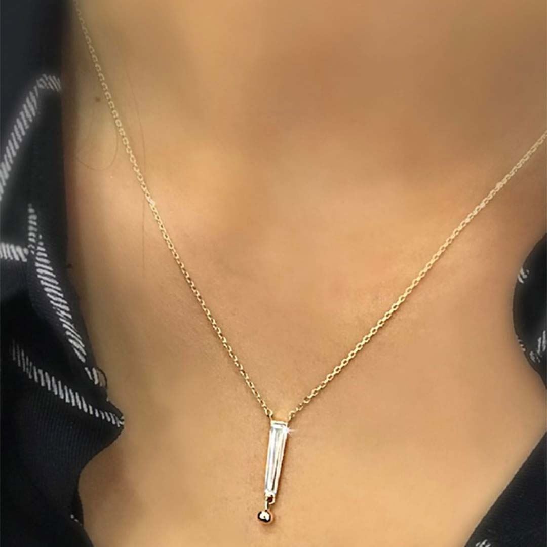 Baget Taşlı Kolye Y00496